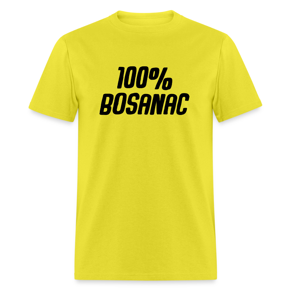 100% Bosanac | Majica kratki rukav - yellow