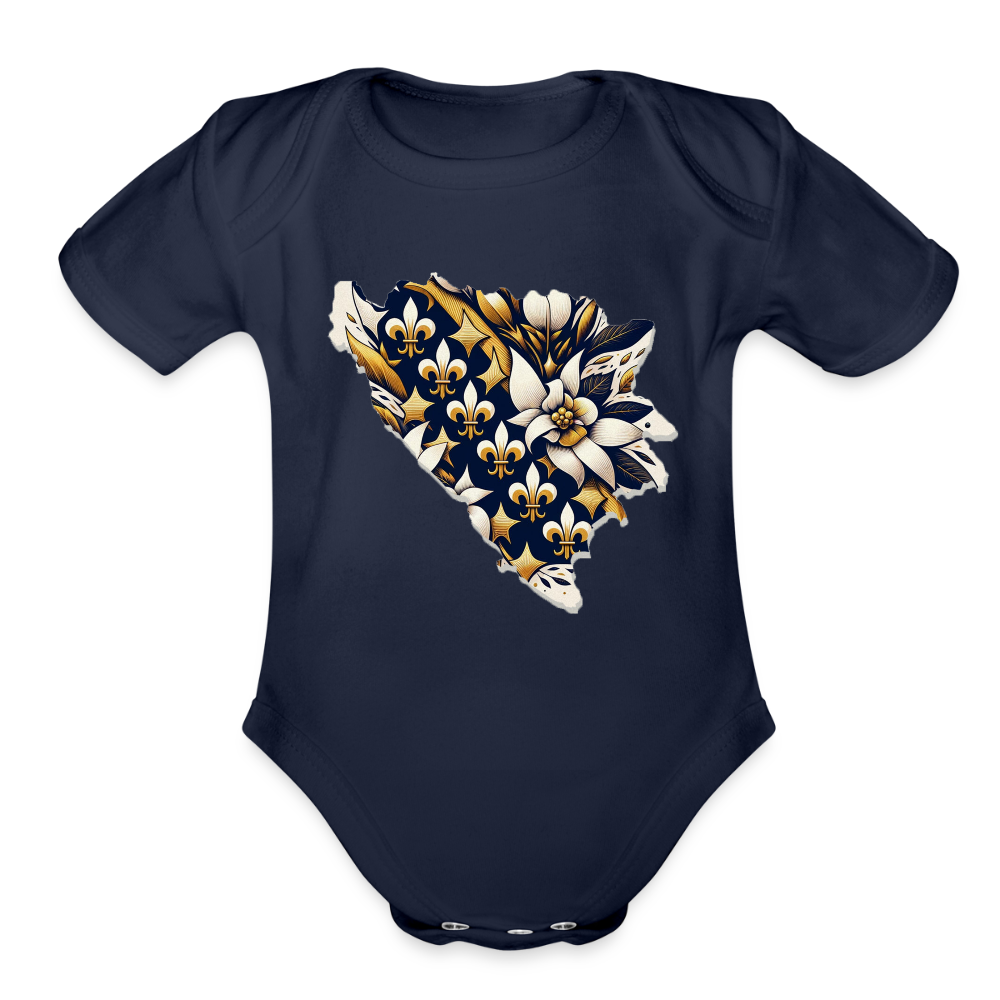 Cvijet Bosne | Bodi - dark navy