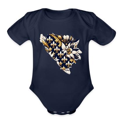 Cvijet Bosne | Bodi - dark navy