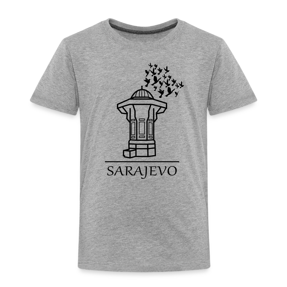 Sarajevo | Djecija majica - heather gray