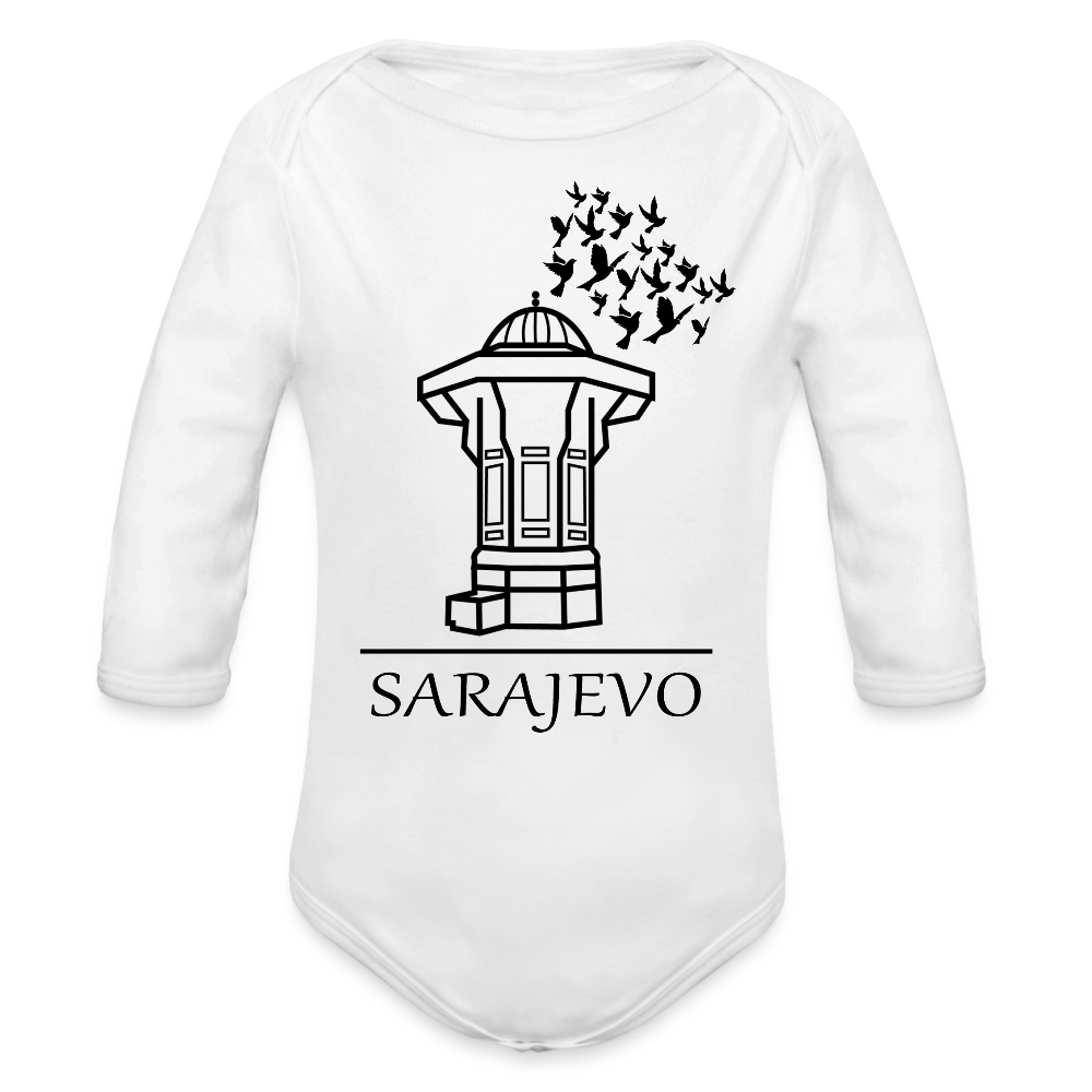 sarajevo | bodi dugi rukav – proizvod sa motivima grada sarajeva