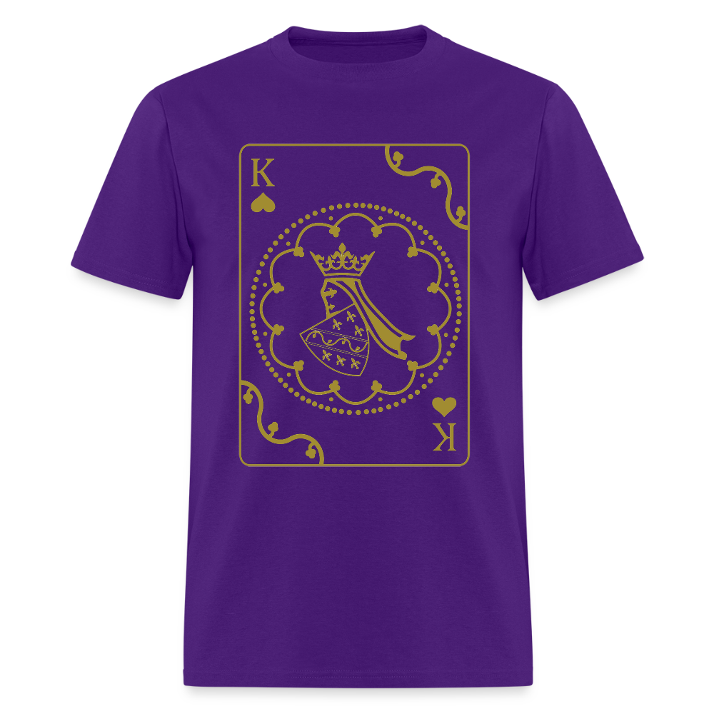 The King | Majica Kratki Rukav - purple