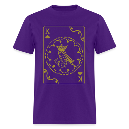 The King | Majica Kratki Rukav - purple