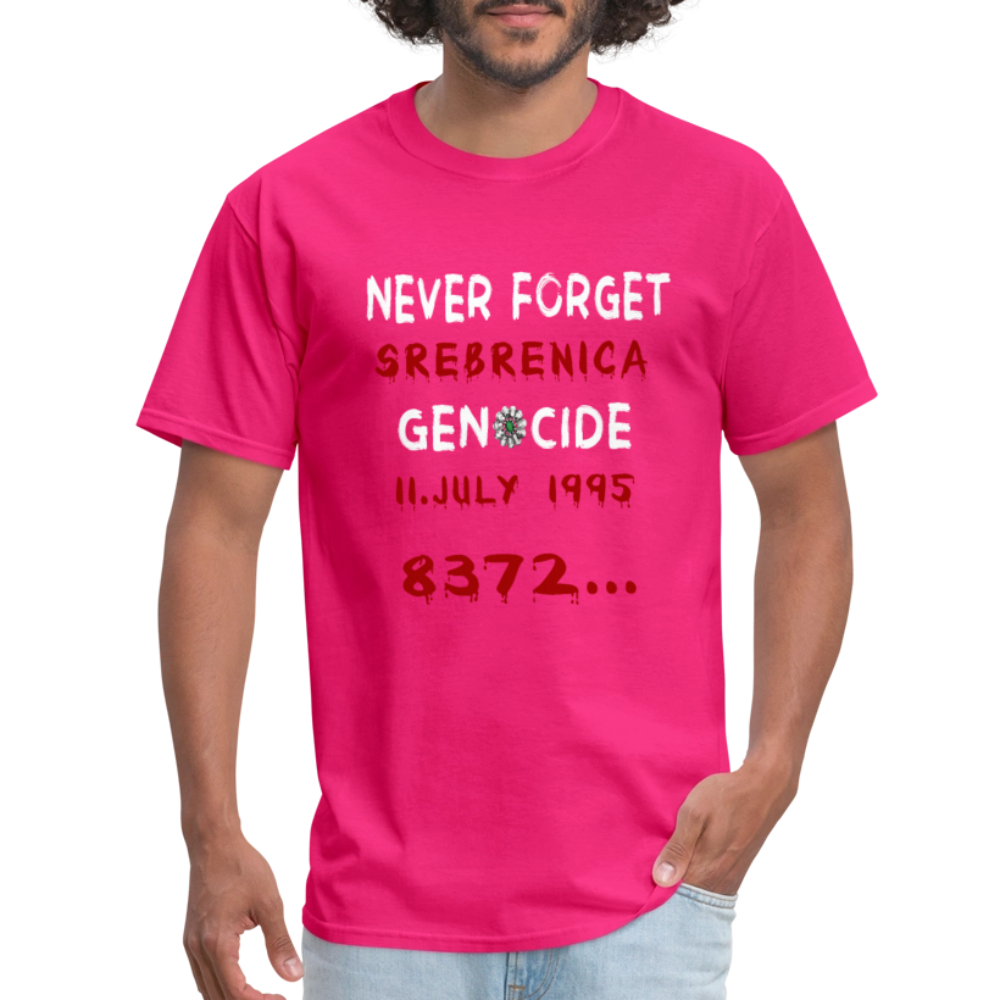 Srebrenica | Majica kratki rukav - fuchsia
