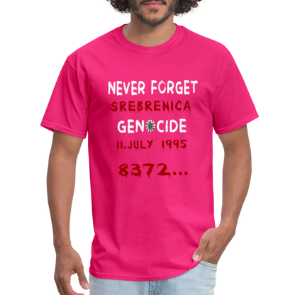 Srebrenica | Majica kratki rukav - fuchsia