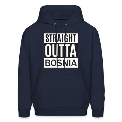 Straight Outta Bosnia | Premium Duks - navy