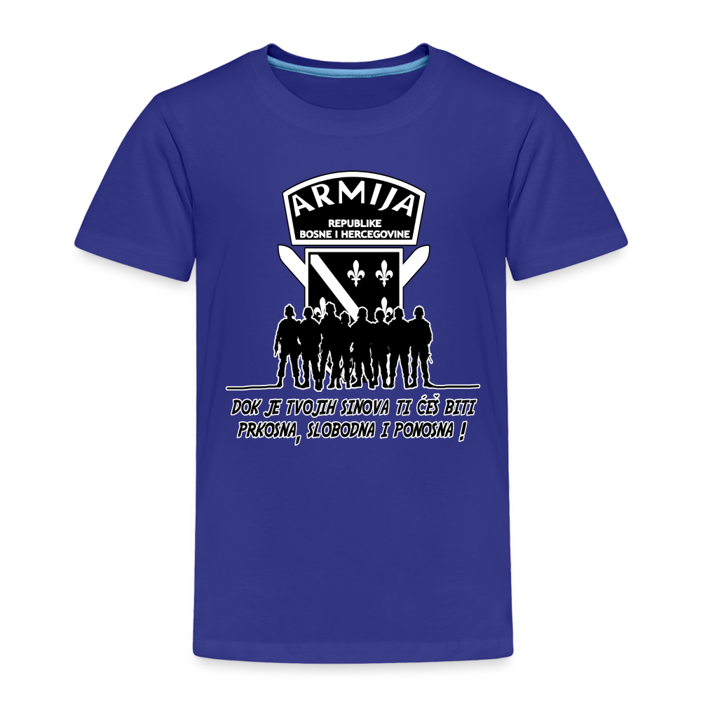 Armija BiH | Djecija majica - royal blue