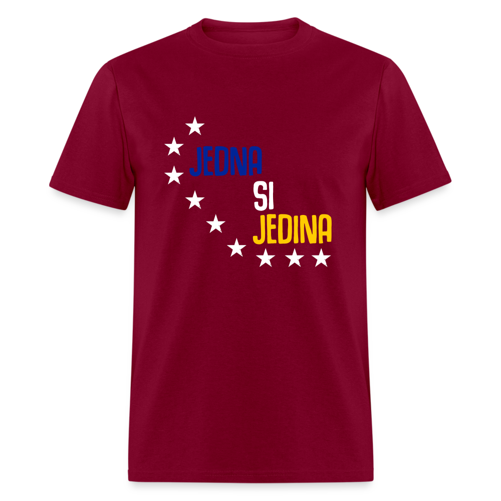 Jedna si jedina | Majica kratki rukav - burgundy