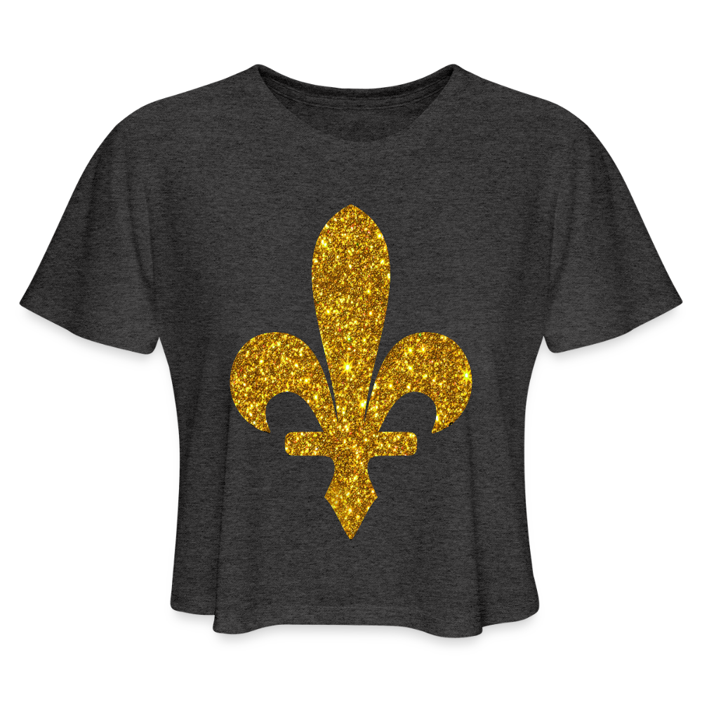 Zlatni ljiljan | Kratka zenska majica - deep heather