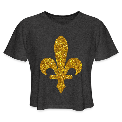 Zlatni ljiljan | Kratka zenska majica - deep heather