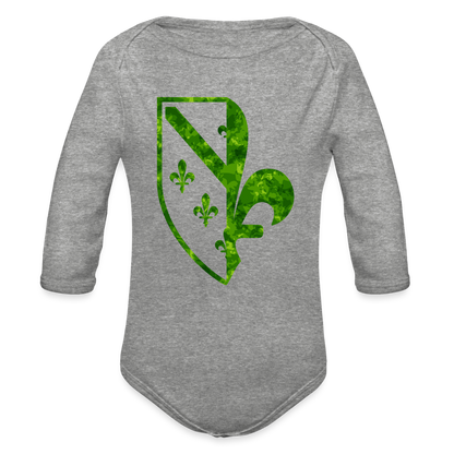 Ljiljani | Bodi dugi rukav - heather grey