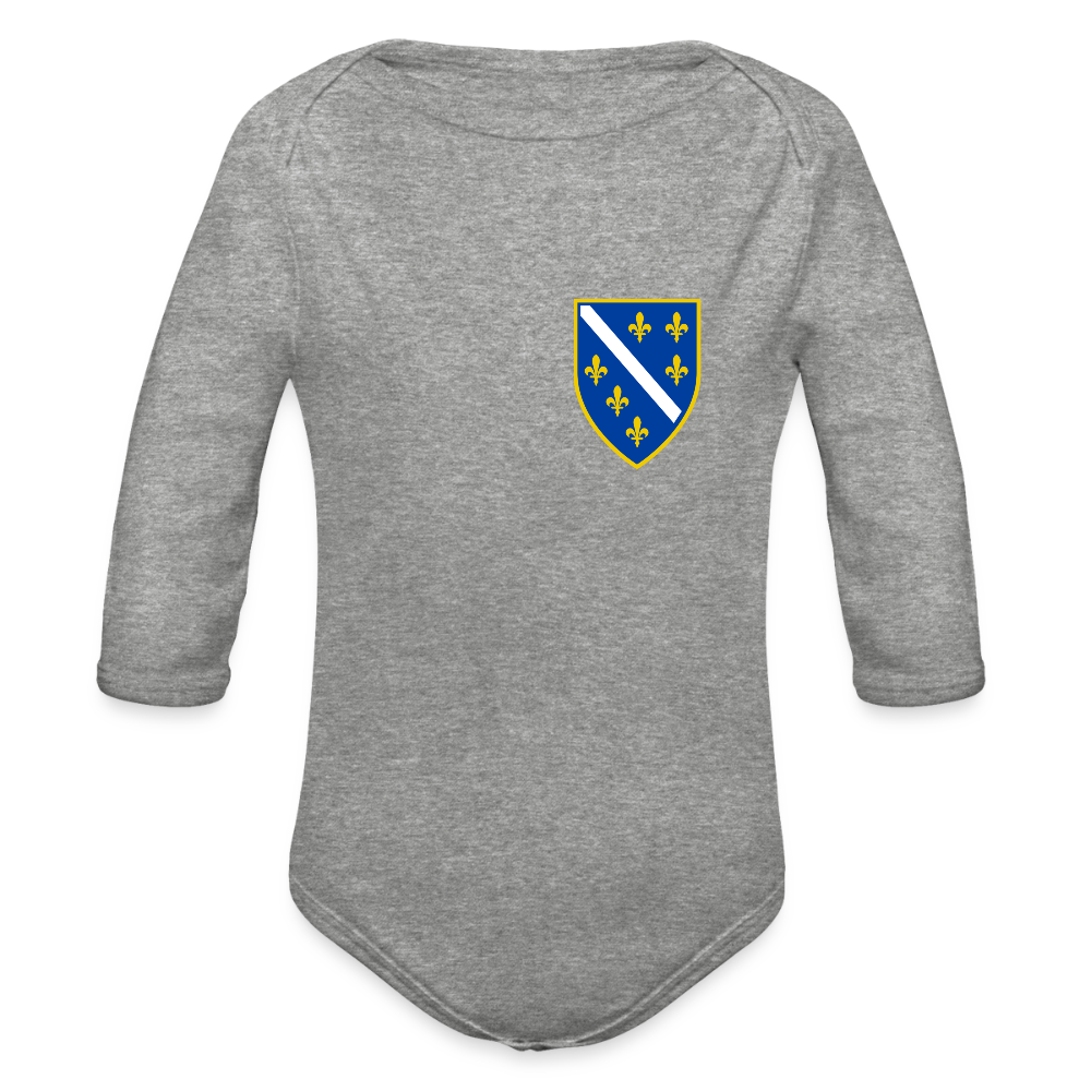 RBiH | Bodi dugi rukav - heather grey