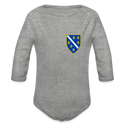 RBiH | Bodi dugi rukav - heather grey