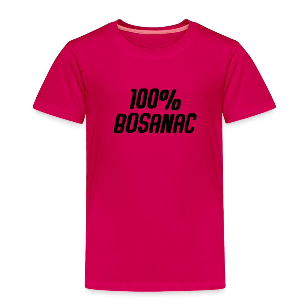 100% Bosanac | Djecija majica - dark pink