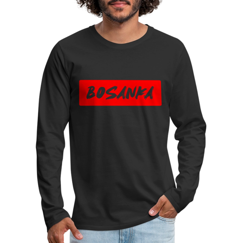 Bosanka | Majica dugi rukav - black