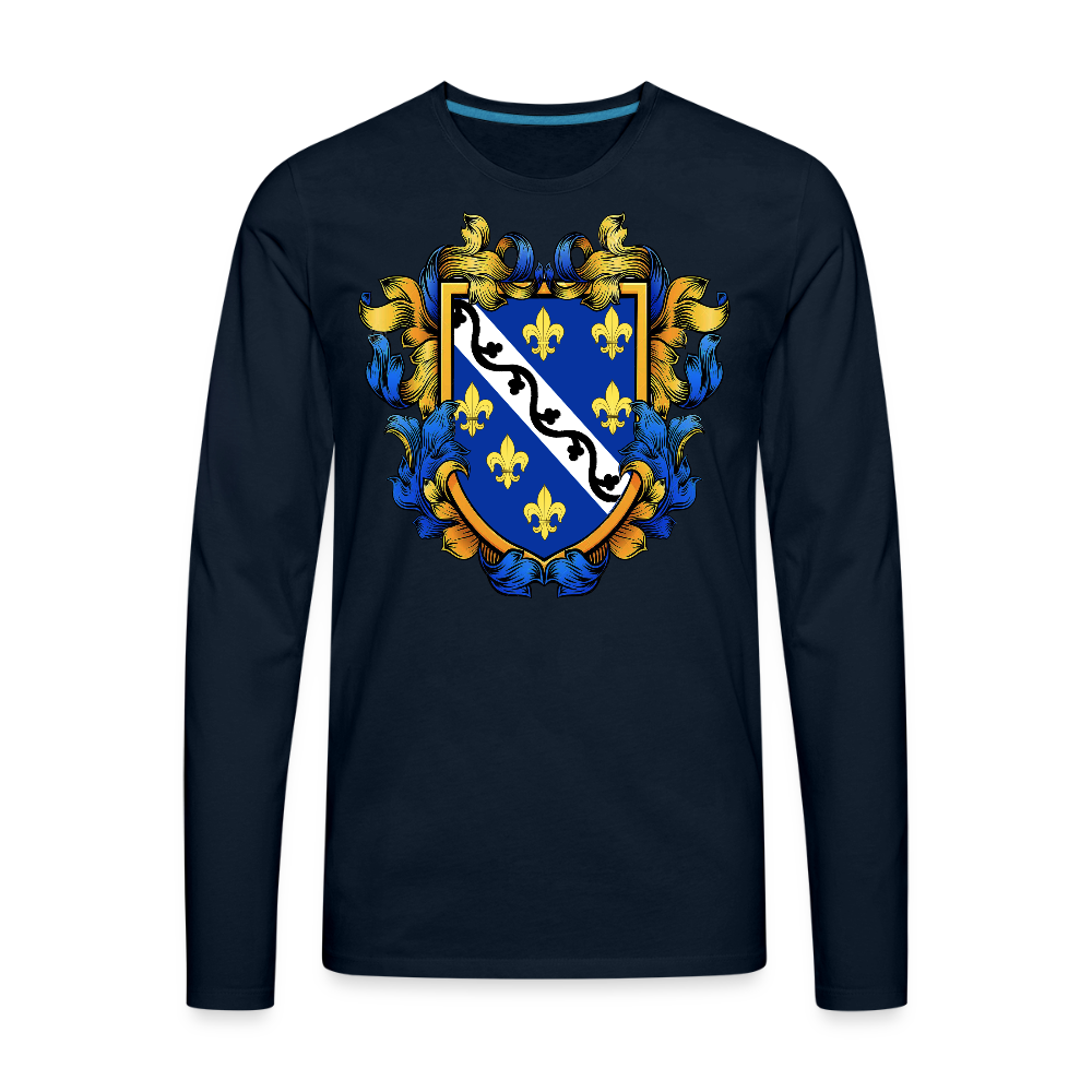 Kraljevina Bosna | Majica dugi rukav - deep navy