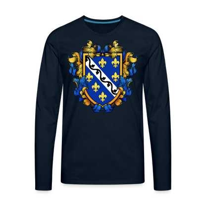 Kraljevina Bosna | Majica dugi rukav - deep navy