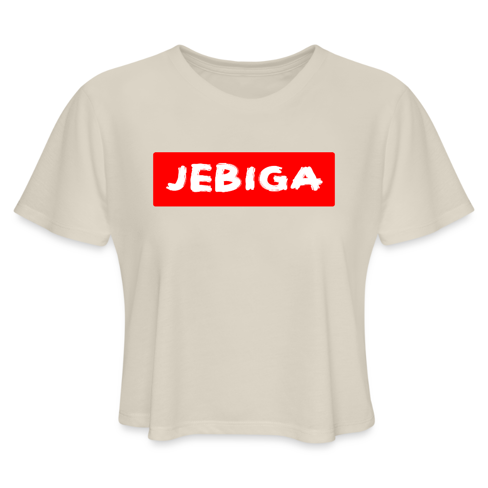 Jebiga | Kratka zenska majica - dust