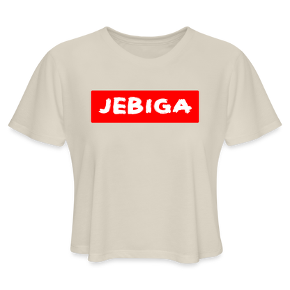 Jebiga | Kratka zenska majica - dust