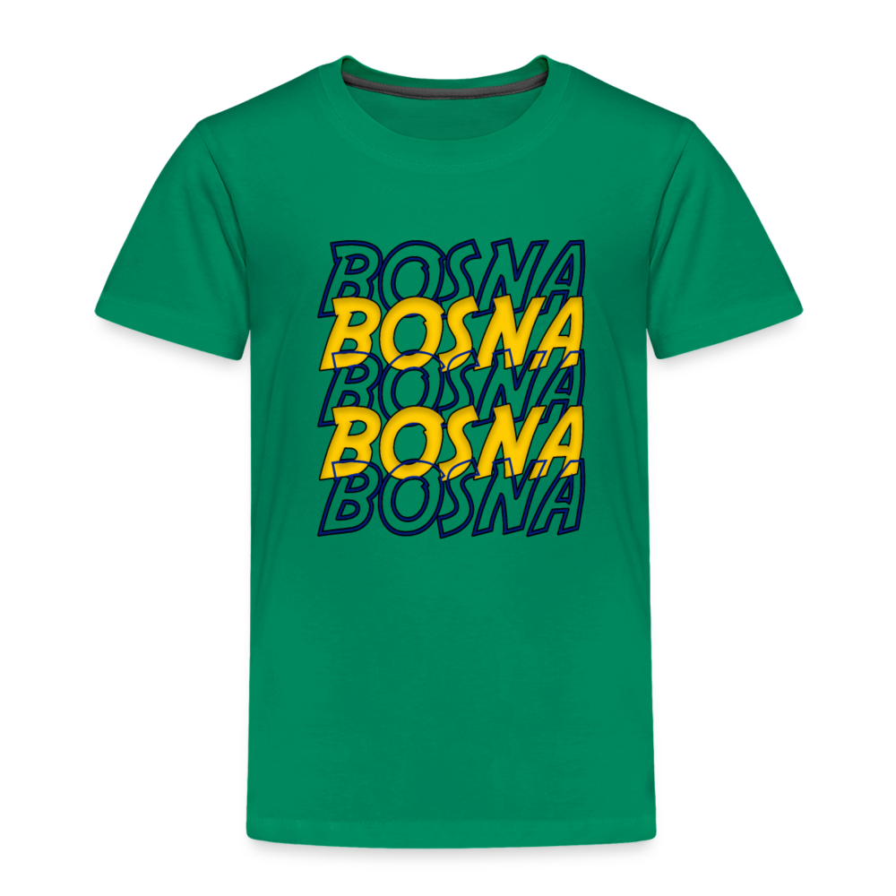 Bosna | Djecija majica - kelly green