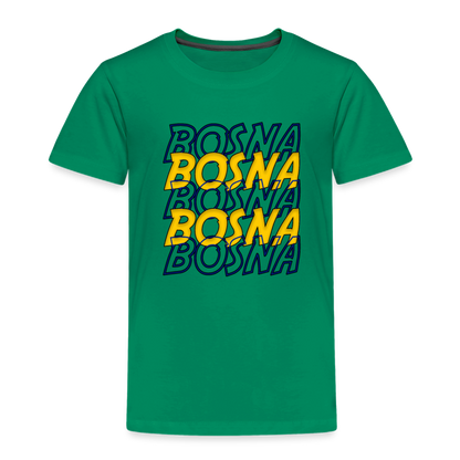 Bosna | Djecija majica - kelly green