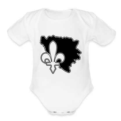 Ljiljan i Granice RBiH | Bodi - white