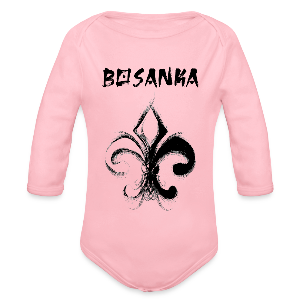 Bosanka | Bodi dugi rukav - light pink