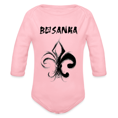 Bosanka | Bodi dugi rukav - light pink