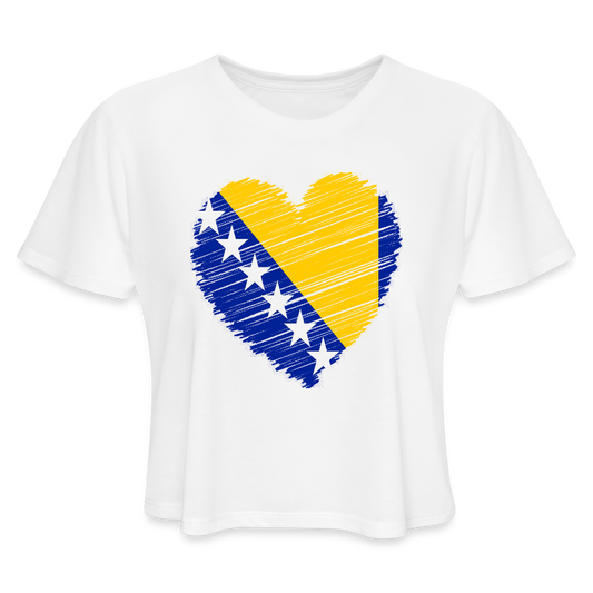 srce bih | kratka zenska majica – proizvod iz moja bosna shop