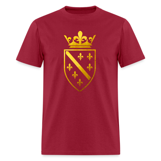 Zlatna Bosna | Majica kratki rukav - dark red