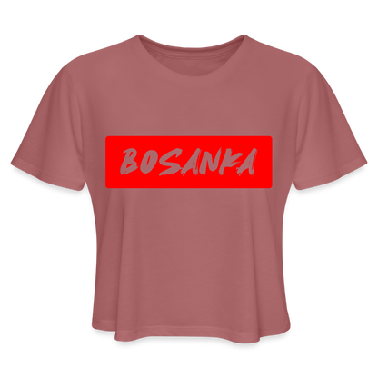 Bosanka | Kratka zenska majica - mauve
