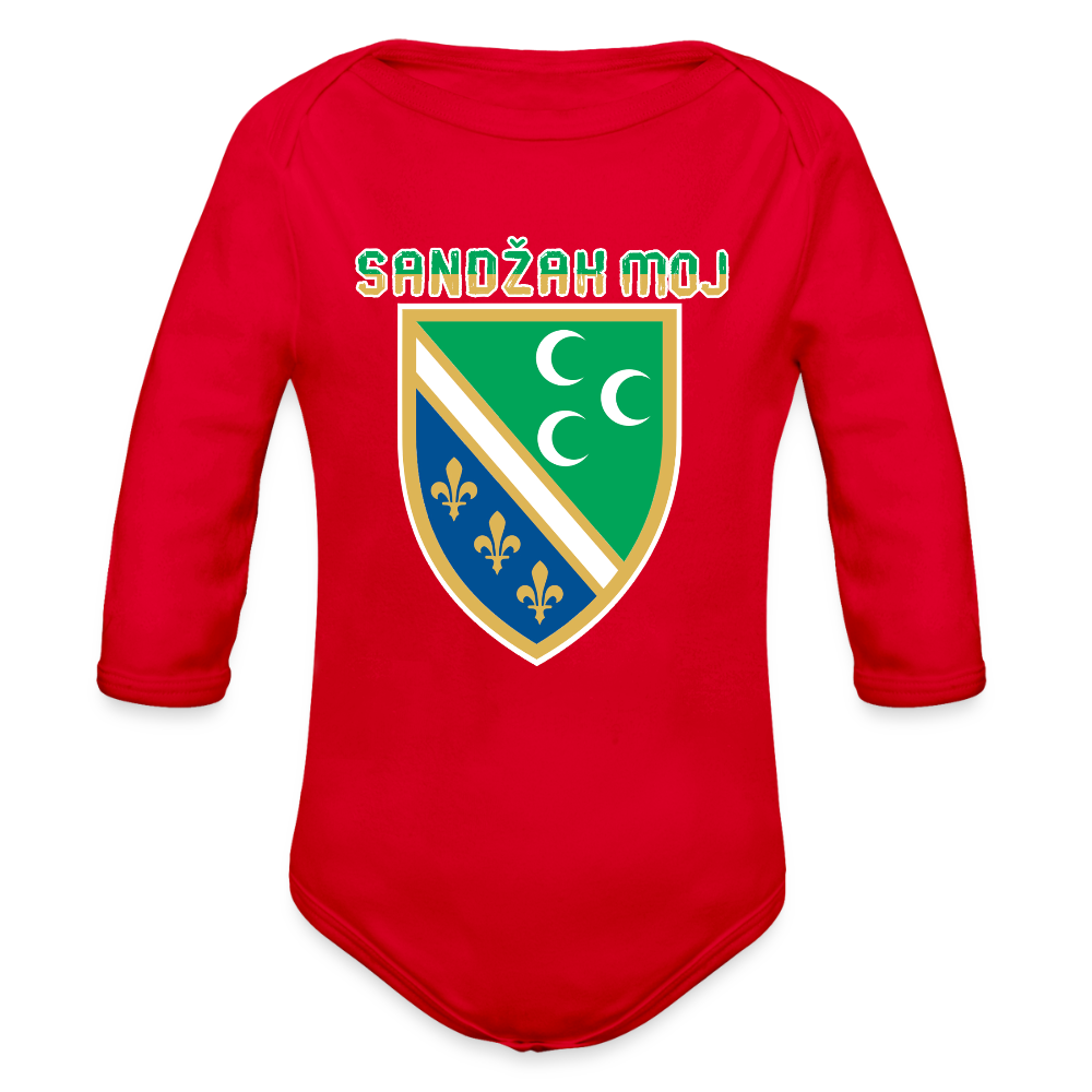 Sandžak moj | Bodi dugi rukav - red