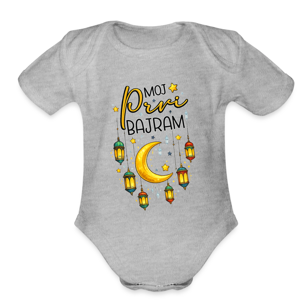 Moja Prvi Bajram | Bodi - heather grey