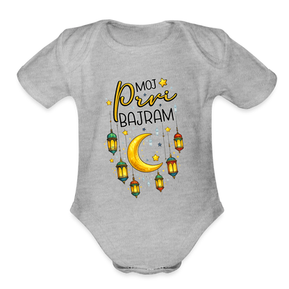 Moja Prvi Bajram | Bodi - heather grey