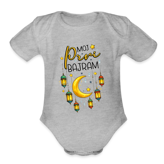 Moja Prvi Bajram | Bodi - heather grey