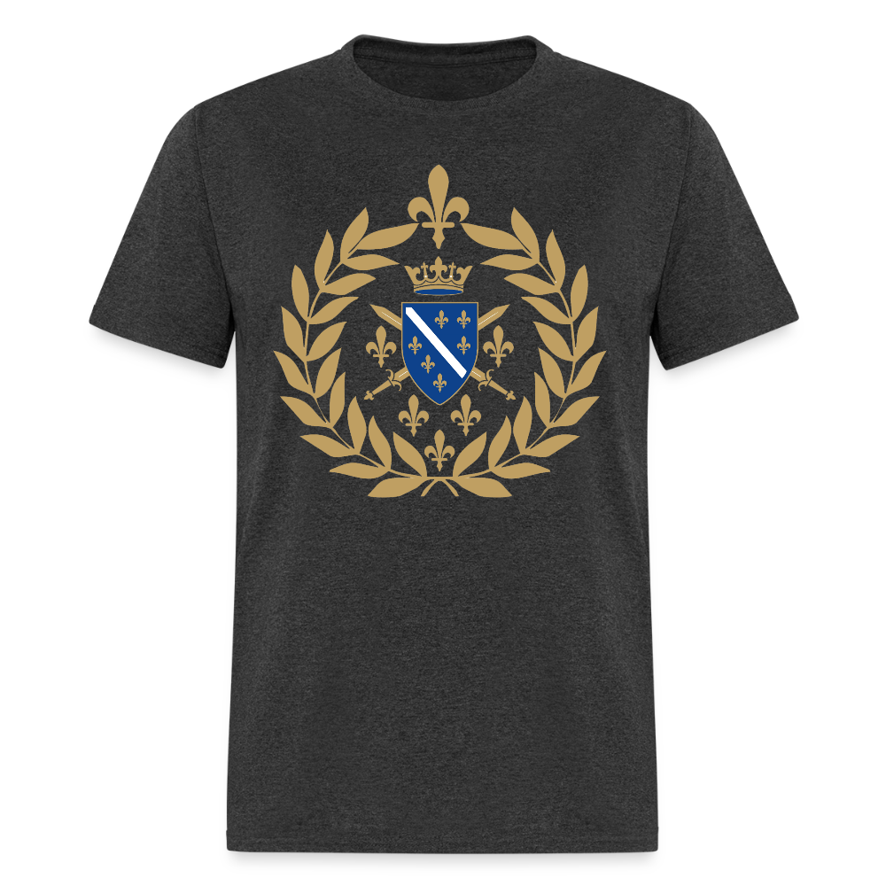 Bosna | Majica kratki rukav - heather black