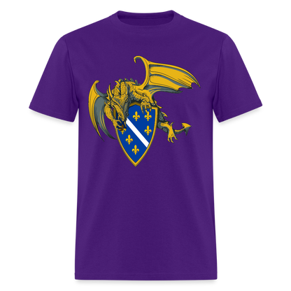 Zmaj Bosne | Majica kratki rukav - purple