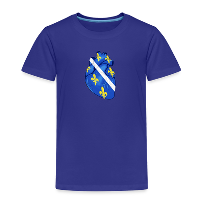 Srce ljiljan | Djecija majica - royal blue