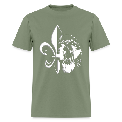 Lav-ljiljan | Majica kratki rukav - military green