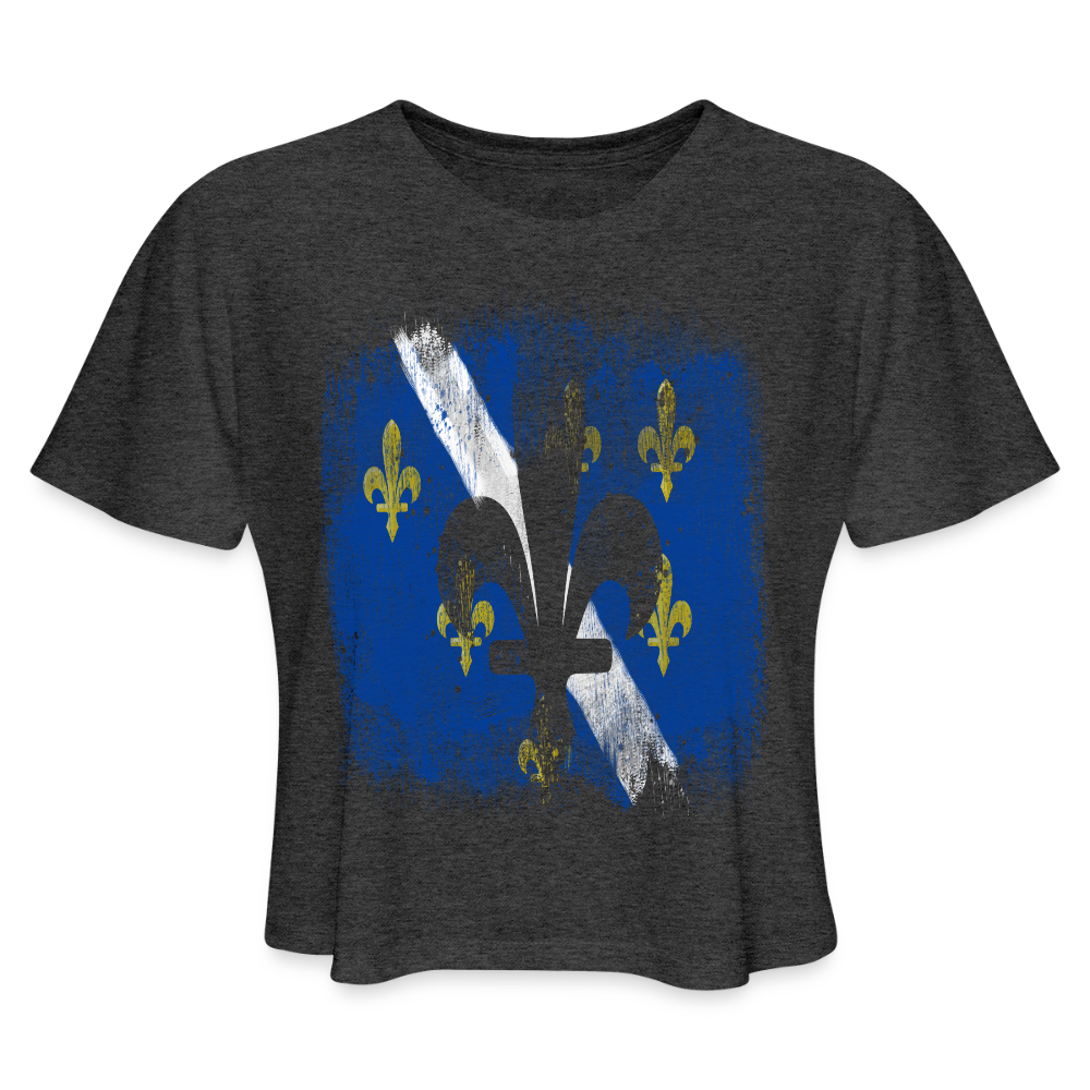 Ljiljan | Kratka zenska majica - deep heather