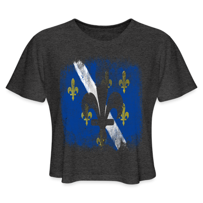 Ljiljan | Kratka zenska majica - deep heather