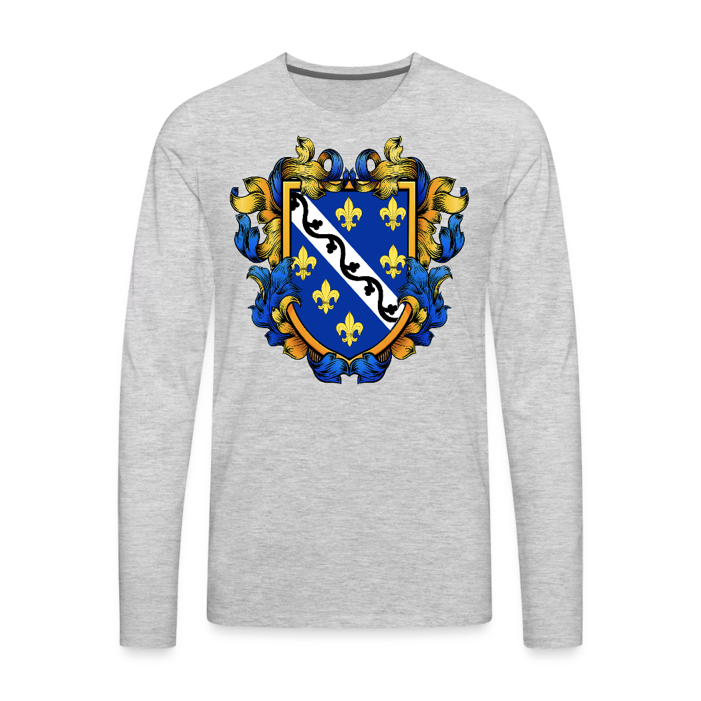 Kraljevina Bosna | Majica dugi rukav - heather gray