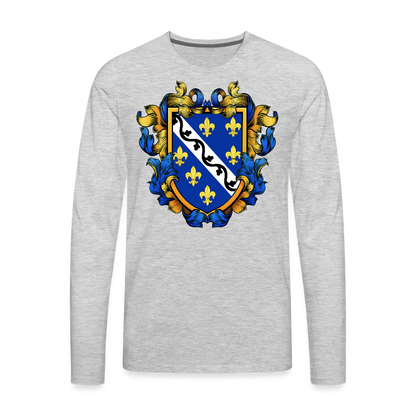 Kraljevina Bosna | Majica dugi rukav - heather gray