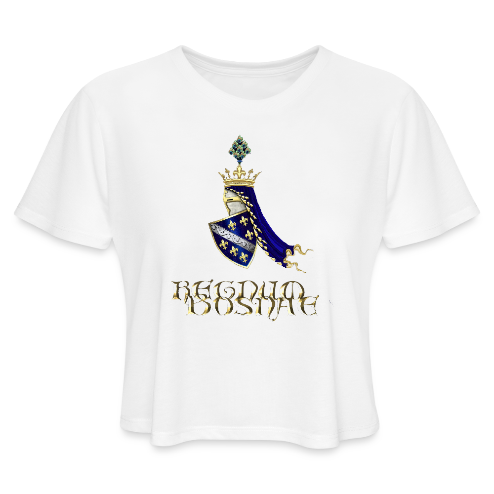 Bosnae. | Kratka zenska majica - white