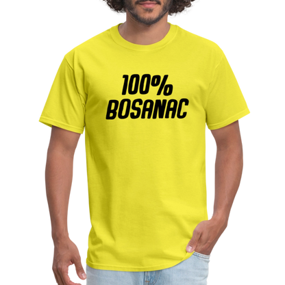 100% Bosanac | Majica kratki rukav - yellow
