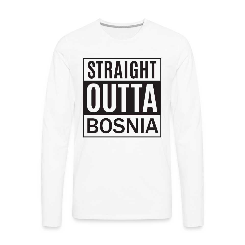 straight outta bosnia | majica dugi rukav – proizvod iz moja bosna shop