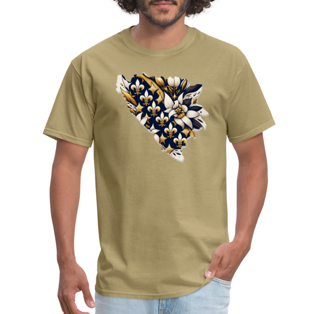 Ljiljani u Bosni | Majica Kratki Rukav - khaki