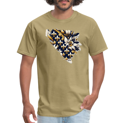 Ljiljani u Bosni | Majica Kratki Rukav - khaki