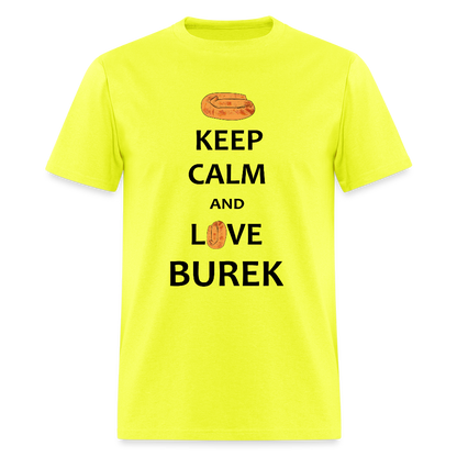 Burek | Majica kratki rukav - safety green