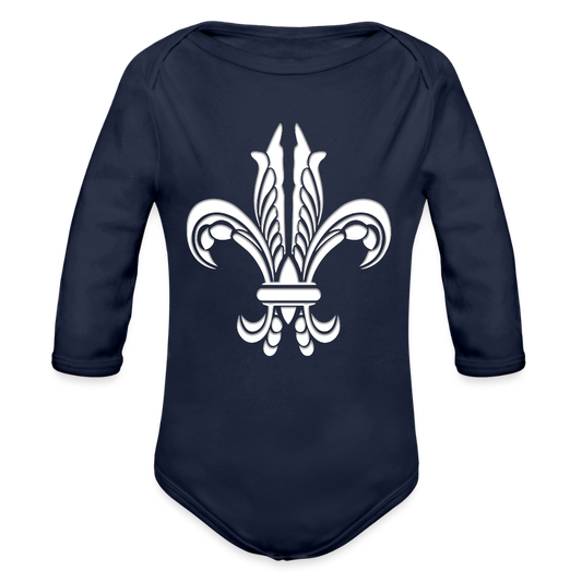 Ljiljan | Bodi dugi rukav - dark navy